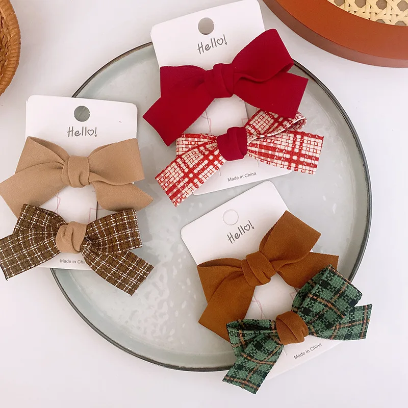2Pcs Baby Girls Bowknot Hair Pin Sweet Plaid Kids Hair Clips Korean Princess Hair Accessories Ponytail Hairclip Headwear
2Pcs Baby Girls Bowknot Hair Pin Sweet Plaid Kids Hair Clips Korean Princess Hair Accessories Ponytail Hairclip Headwear