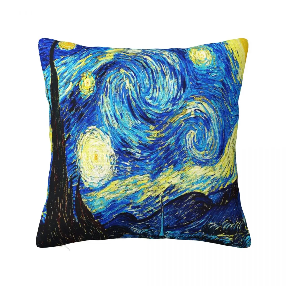 Starry Night Pillow Case Vincent Van Gogh Funny Polyester Pillowcase Cushion Zipper Spring Cover 
Starry Night Pillow Case Vincent Van Gogh Funny Polyester Pillowcase Cushion Zipper Spring Cover