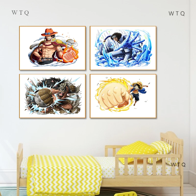 Canvas Painting One Piece Japanese Classic Anime Luffy Ace Art Poster Mural Modern Living Room Bedroom Home Wall Decor Cuadros
Canvas Painting One Piece Japanese Classic Anime Luffy Ace Art Poster Mural Modern Living Room Bedroom Home Wall Decor Cuadros