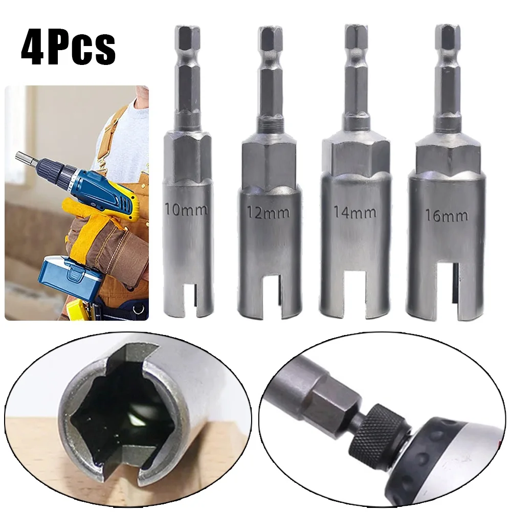 4pcs Butterfly Bolt Socket Wrench 1/4 Hex Wing Nut Driver Socket Adapter Nut For Panel Nuts Screws Electric Screwdriver Sleeve
4pcs Butterfly Bolt Socket Wrench 1/4 Hex Wing Nut Driver Socket Adapter Nut For Panel Nuts Screws Electric Screwdriver Sleeve