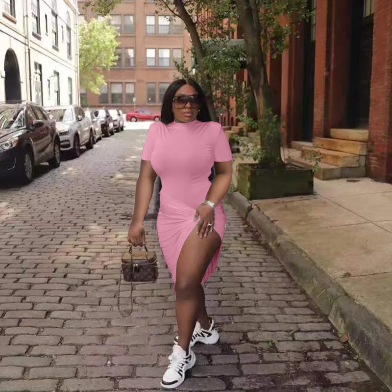 Женское асимметричное платье средней длины, повседневное однотонное плиссированное платье с разрезом и коротким рукавом, лето
Женское асимметричное платье средней длины, повседневное однотонное плиссированное платье с разрезом и коротким рукавом, лето