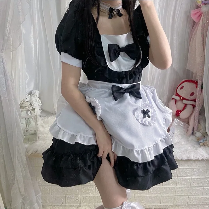Mandylandy Japanese Sexy Lolita Dress Cream Little Honey Maid Costume Blue Lolita Dresses Nimation Show Japanese Outfit Dress
Mandylandy Japanese Sexy Lolita Dress Cream Little Honey Maid Costume Blue Lolita Dresses Nimation Show Japanese Outfit Dress