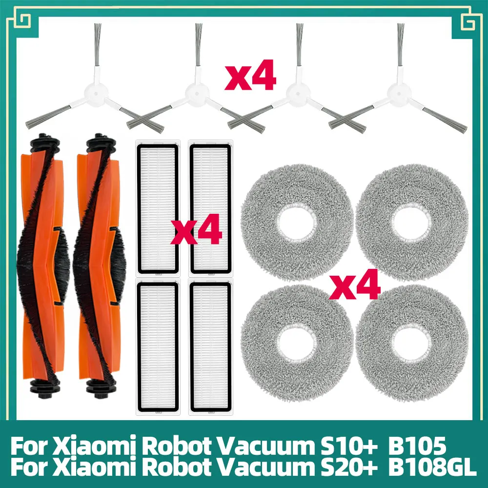 Набор запчастей для робота-пылесоса Xiaomi S10+/S20+ OSSIEAO 
Набор запчастей для робота-пылесоса Xiaomi S10+/S20+ OSSIEAO