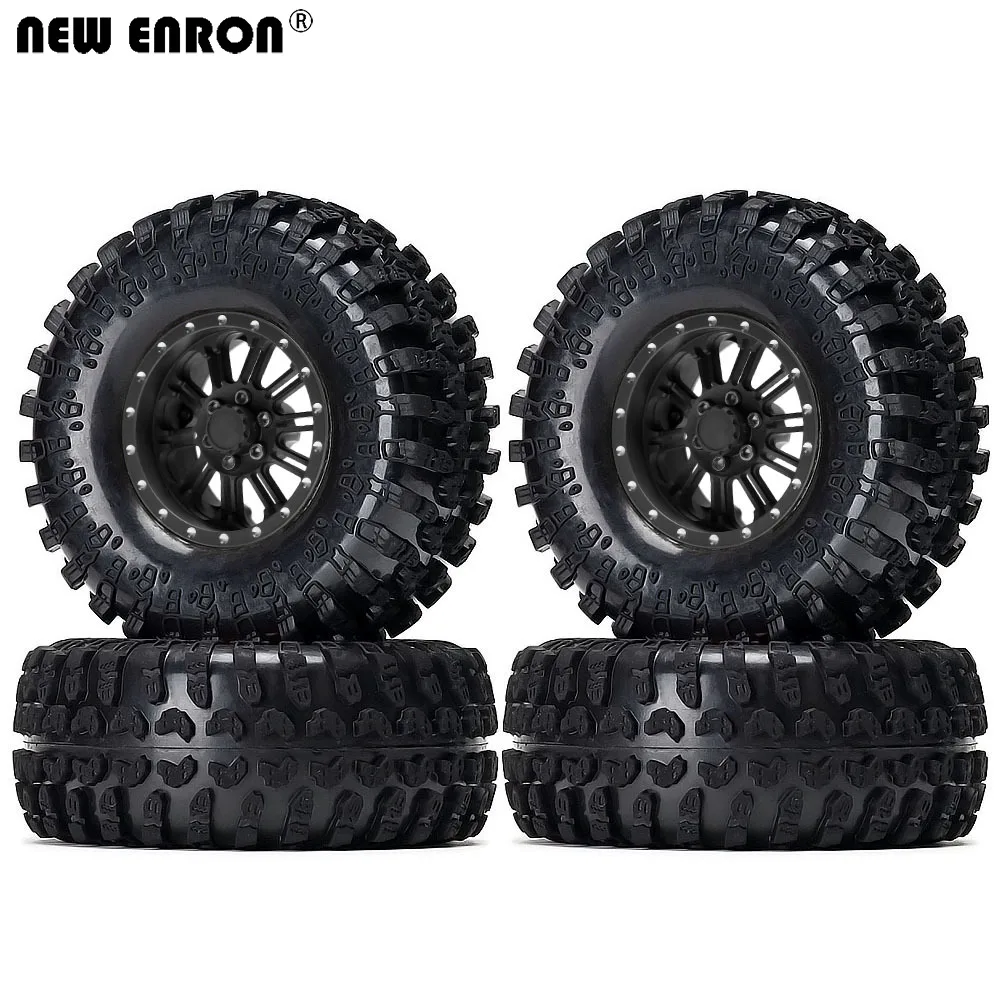 NEW ENRON 2.2" Alloy 10 Double-spokes Beadlock Wheels Rim & Rubber Tires for RC 1/10 SCX10 II 90046 90047 Traxxas TRX-6 Wraith
NEW ENRON 2.2" Alloy 10 Double-spokes Beadlock Wheels Rim & Rubber Tires for RC 1/10 SCX10 II 90046 90047 Traxxas TRX-6 Wraith