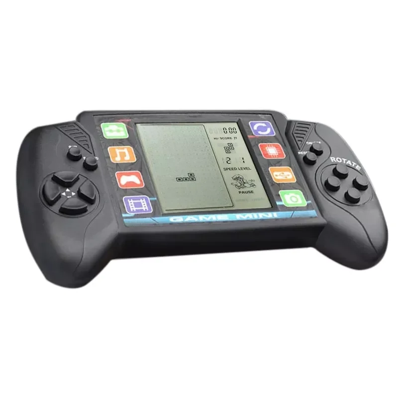 Pocket Handheld Video Game Console 3.5in LCD Mini Portable Brick Game Player with Built-in 23+26 Games (Black)
Pocket Handheld Video Game Console 3.5in LCD Mini Portable Brick Game Player with Built-in 23+26 Games (Black)