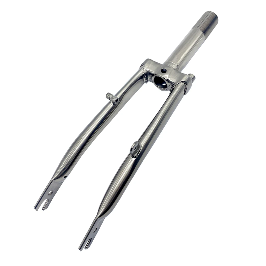 Складные велосипедные передние вилки из нержавеющей стали для ремонта велосипеда, рамка с покрытием, велосипедные аксессуары, замена для Brompton
Складные велосипедные передние вилки из нержавеющей стали для ремонта велосипеда, рамка с покрытием, велосипедные аксессуары, замена для Brompton