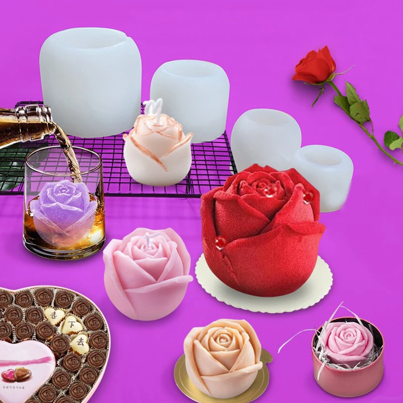 1/1.5in Silicone Ice Mold Ice Cube Maker Chocolate Mousse Mold DIY Soap Mould Whiskey Ice Hockey Coffee Juice Cake Decor 3D Rose
1/1.5in Silicone Ice Mold Ice Cube Maker Chocolate Mousse Mold DIY Soap Mould Whiskey Ice Hockey Coffee Juice Cake Decor 3D Rose