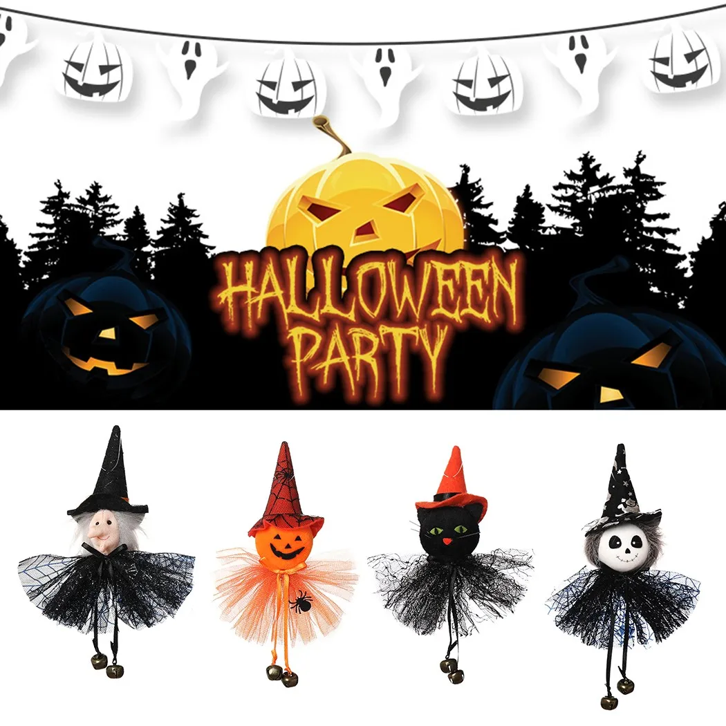Halloween Doll Bar Decor Pumpkin Ghost Witch Black Cat Pendant Scary Halloween Kids Gift Halloween Party Decoration For Home
Halloween Doll Bar Decor Pumpkin Ghost Witch Black Cat Pendant Scary Halloween Kids Gift Halloween Party Decoration For Home