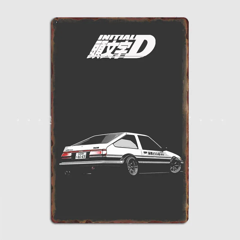Начальный D Toyota Trueno AE86 металлический знак постер для гаража гостиной настенный садовый декор кинотеатр на заказ жестяной винтажный домашний декор
Начальный D Toyota Trueno AE86 металлический знак постер для гаража гостиной настенный садовый декор кинотеатр на заказ жестяной винтажный домашний декор