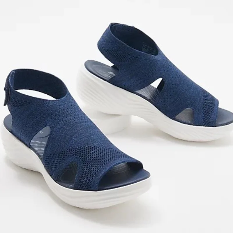 New Ladies Wedge Fish Mouth Fingerless Sandals Open Toe Shoes Platform Shoes Women Sandals Sandal Platform Fashion Shoes Slip-On
New Ladies Wedge Fish Mouth Fingerless Sandals Open Toe Shoes Platform Shoes Women Sandals Sandal Platform Fashion Shoes Slip-On