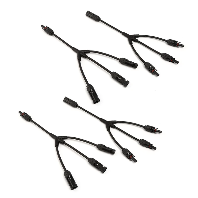 4 PCS Y-Type Male Female Solar Panel Cable Connector Y Branch Parallel Adapter Cable Wire Plug Solar Cable Y Splitter
4 PCS Y-Type Male Female Solar Panel Cable Connector Y Branch Parallel Adapter Cable Wire Plug Solar Cable Y Splitter