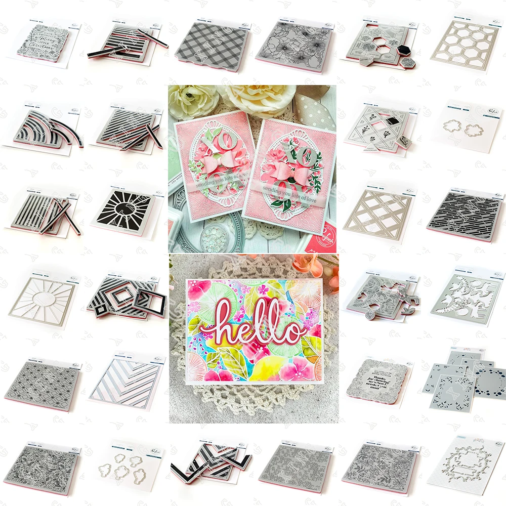 Christmas Stripes Rainbow Diamond Chevron Abstract Cube Vines Diagonal Bars Tiles Lemon Frame Folk Hexagon Dies Stamps Stencils
Christmas Stripes Rainbow Diamond Chevron Abstract Cube Vines Diagonal Bars Tiles Lemon Frame Folk Hexagon Dies Stamps Stencils