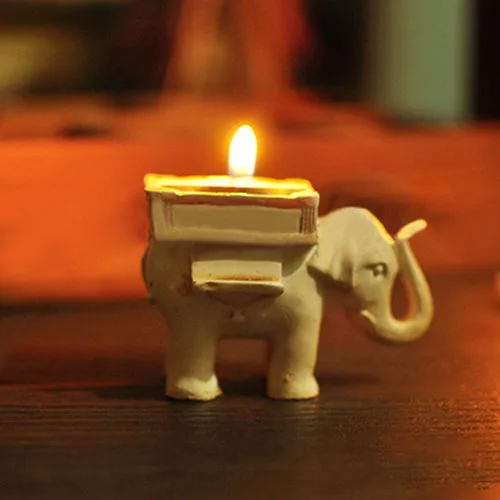 Candle Holders Retro Elephant Tea Light Candle Holder Ivory Ceramic Bridal Wedding Home Decor Wedding Centerpieces for Tables
Candle Holders Retro Elephant Tea Light Candle Holder Ivory Ceramic Bridal Wedding Home Decor Wedding Centerpieces for Tables