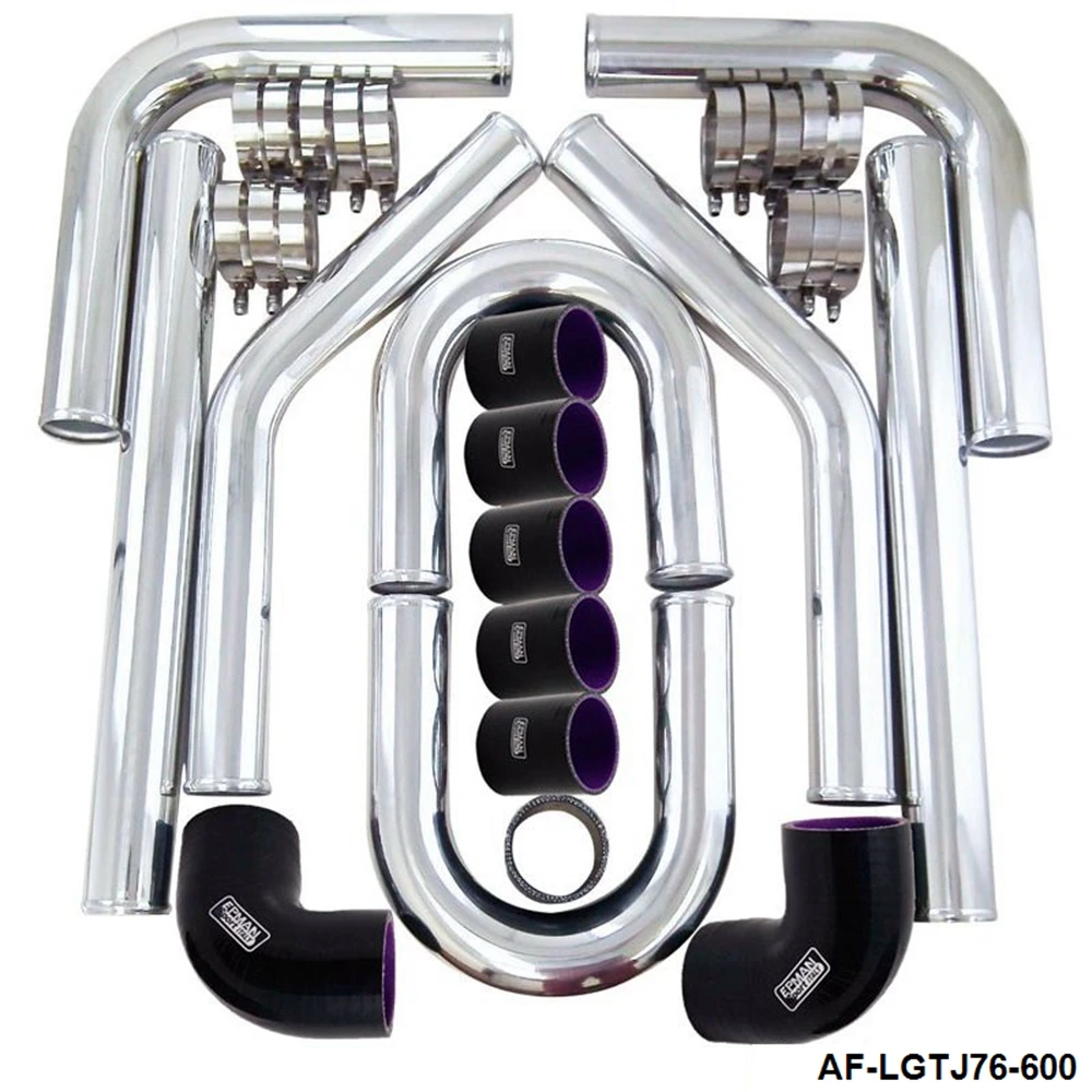 Black 3" 76mm Polished Aluminum FMIC Intercooler Piping Kit DIY Pipe L : 600mm For Honda Civic EG 92-95 AF-LGTJ76-600
Black 3" 76mm Polished Aluminum FMIC Intercooler Piping Kit DIY Pipe L : 600mm For Honda Civic EG 92-95 AF-LGTJ76-600