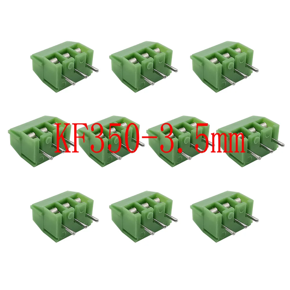 10 шт. KF350 шаг 3,5 мм 3-контактный PCB винтовой клеммный блок 300 В 10A 3P 3,5 мм Прямые Винтовые клеммы коннектор для 24-18AWG кабеля
10 шт. KF350 шаг 3,5 мм 3-контактный PCB винтовой клеммный блок 300 В 10A 3P 3,5 мм Прямые Винтовые клеммы коннектор для 24-18AWG кабеля