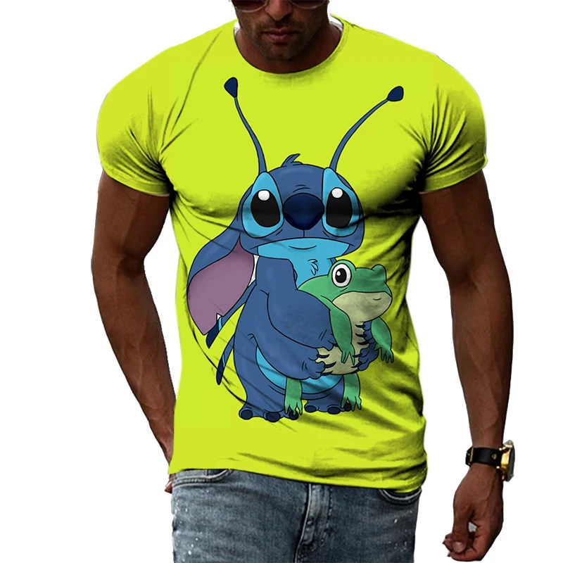 Disney Anime Cute Stitch Funny 3D T Shirt Tops 2022 Summer New Men Womens Loose Hip Hop T-shirts Child Cartoon Tshirt Plus Size
Disney Anime Cute Stitch Funny 3D T Shirt Tops 2022 Summer New Men Womens Loose Hip Hop T-shirts Child Cartoon Tshirt Plus Size