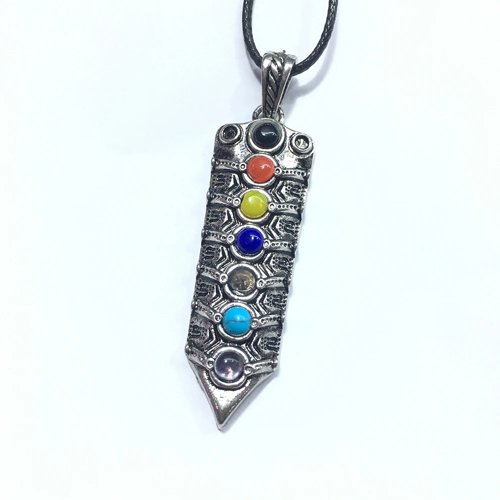 1pc Seven Chakras Crystal Pendant Hanging Method Natural Crystal Diamond Jewelry Pendant Women Men Gift Geometric Model
1pc Seven Chakras Crystal Pendant Hanging Method Natural Crystal Diamond Jewelry Pendant Women Men Gift Geometric Model