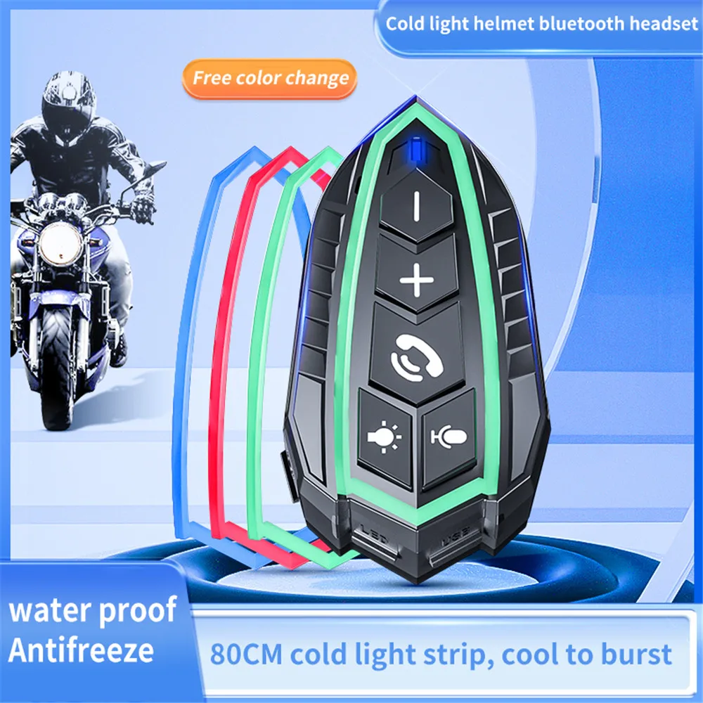 A20 Bluetooth Noise Reduction Helmet Headset 2000mAh Battery With Handsfree-call Voice Assistant Waterproof Cycling Headphone
A20 Bluetooth Noise Reduction Helmet Headset 2000mAh Battery With Handsfree-call Voice Assistant Waterproof Cycling Headphone