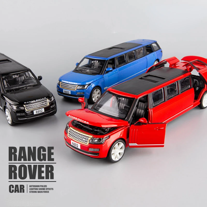 Simulation 1/32 Land Royer Range Rofer Extended Alloy Car Model Sound and Light Pull Back Diecast Children's Toy Vehicles Gift
Simulation 1/32 Land Royer Range Rofer Extended Alloy Car Model Sound and Light Pull Back Diecast Children's Toy Vehicles Gift