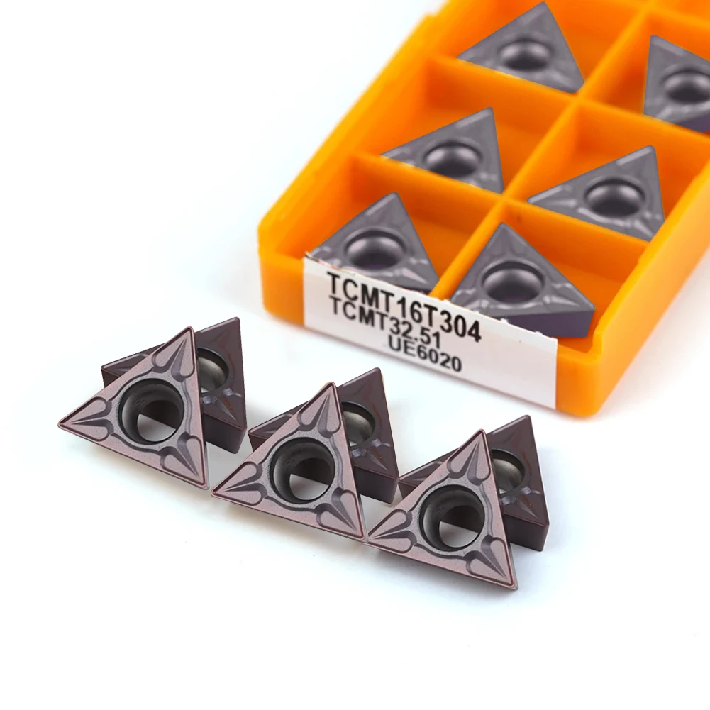 10pcs TCMT16T304 VP15TF Tungsten Carbide Inserts TCMT 32.51 Carbide Insert Metal Turning Tool For 1/2 Lathe-Turning-Tool
10pcs TCMT16T304 VP15TF Tungsten Carbide Inserts TCMT 32.51 Carbide Insert Metal Turning Tool For 1/2 Lathe-Turning-Tool