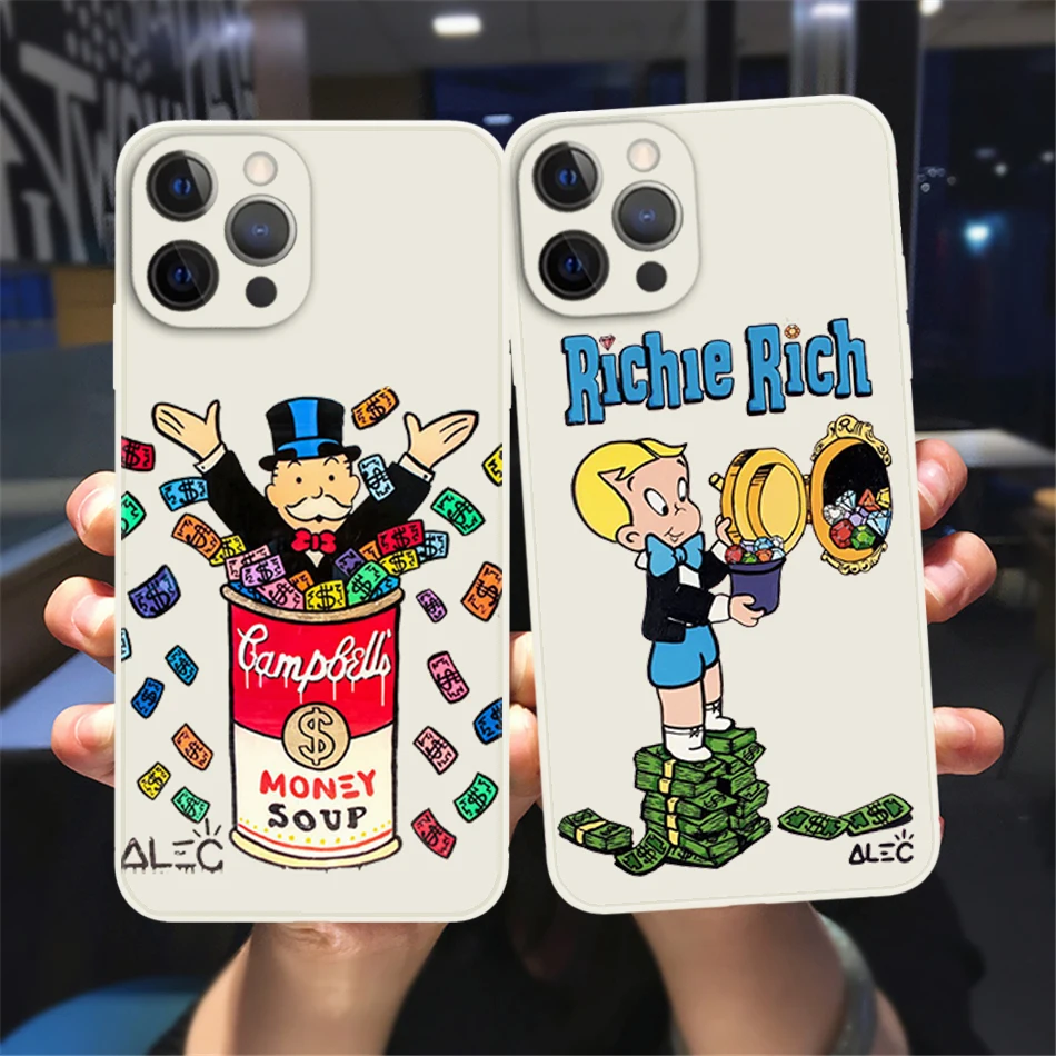 Cartoon Dollar Alec Monopoly Phone Case For iPhone13 12 11 14 Pro Max XSMax XR X 7 14 Plus White Silicon Soft Bumper Back Cover
Cartoon Dollar Alec Monopoly Phone Case For iPhone13 12 11 14 Pro Max XSMax XR X 7 14 Plus White Silicon Soft Bumper Back Cover