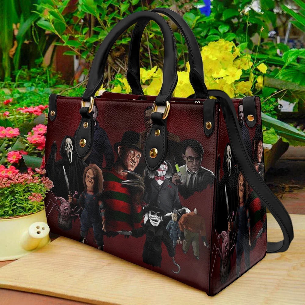 

FORUDESIGNS Luxury Brand Design Tote Bags Pu Leather Ladies Travel Bag Custom Picture Design Clutches сумки женские модные 2023