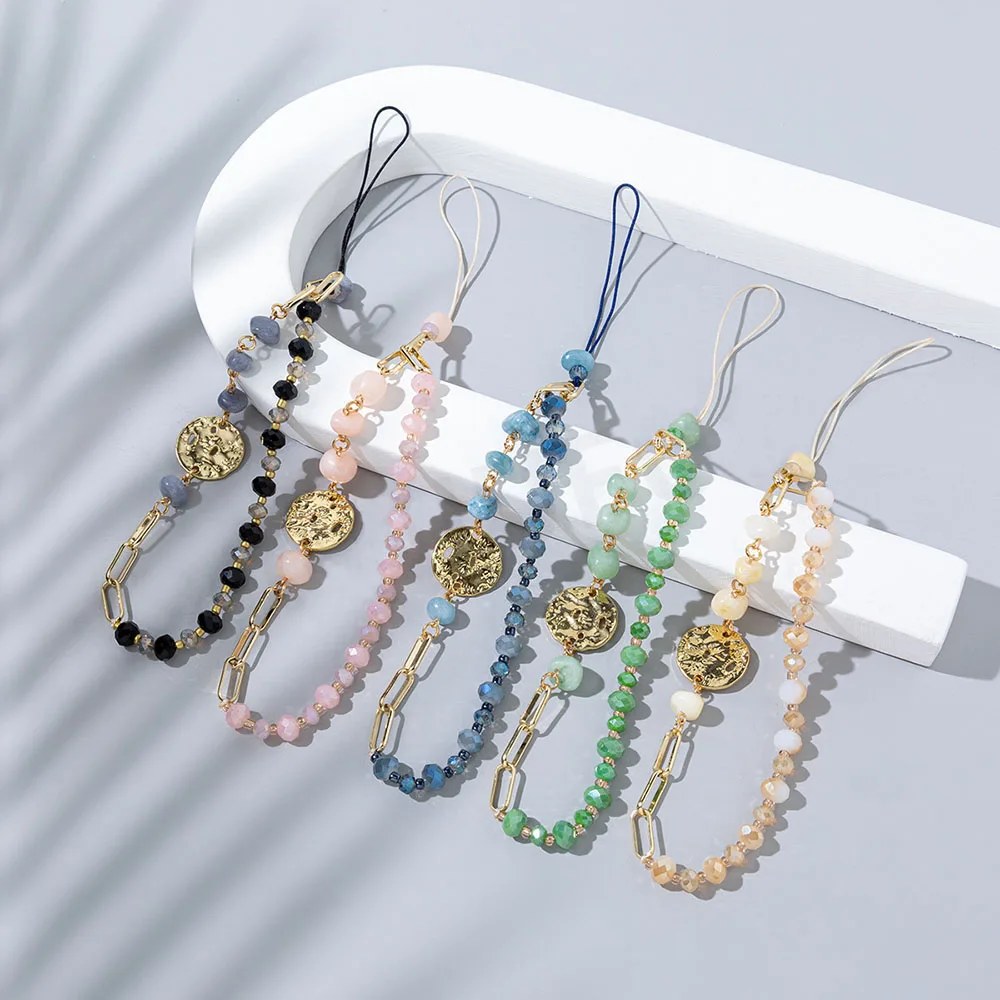 Korean Fashion Mobile Phone Chain Charm Women Wrist Strap Short Phone Hanging Lanyard Cellphone Telephone Pendant Jewelry
Korean Fashion Mobile Phone Chain Charm Women Wrist Strap Short Phone Hanging Lanyard Cellphone Telephone Pendant Jewelry