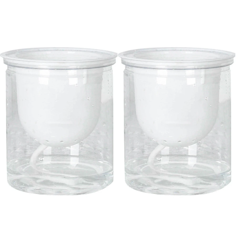 2PCS Clear Self Watering Pot Planter For Indoor And Outdoor Plants Flowers Herbs Tabletop Plants Home Bonsai Decor
2PCS Clear Self Watering Pot Planter For Indoor And Outdoor Plants Flowers Herbs Tabletop Plants Home Bonsai Decor