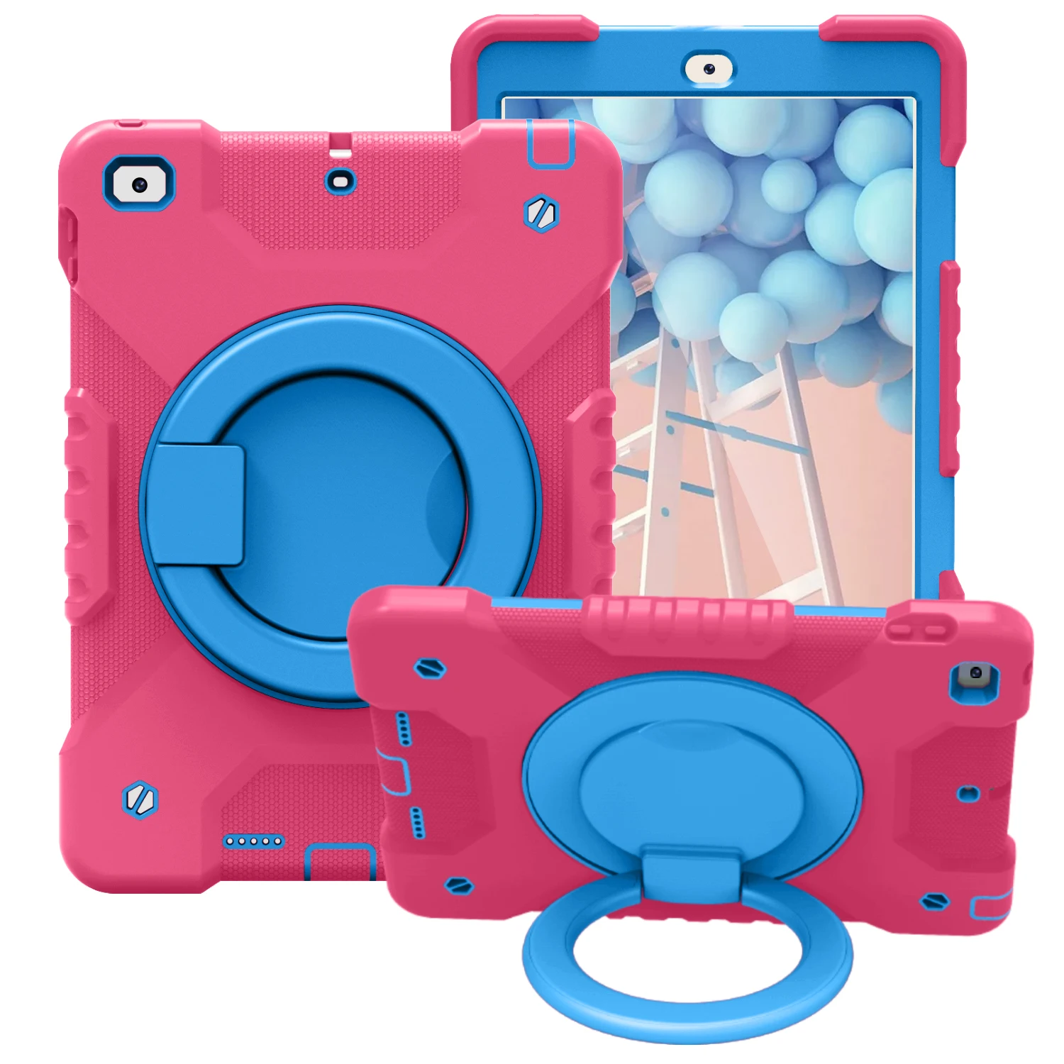 Case For Apple iPad 9.7 2018 2017 A1823 A1894 A1954 Kids Safe PC Silicon Hybrid Shockproof Shoulder Strap Stand Tablet Cover
Case For Apple iPad 9.7 2018 2017 A1823 A1894 A1954 Kids Safe PC Silicon Hybrid Shockproof Shoulder Strap Stand Tablet Cover