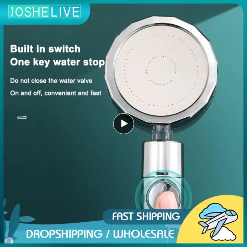 High Pressure Shower Head Water Saving Hand-held Spray Nozzle Turbocharged Shower Head With Small Fan Bathroom Supplies
High Pressure Shower Head Water Saving Hand-held Spray Nozzle Turbocharged Shower Head With Small Fan Bathroom Supplies