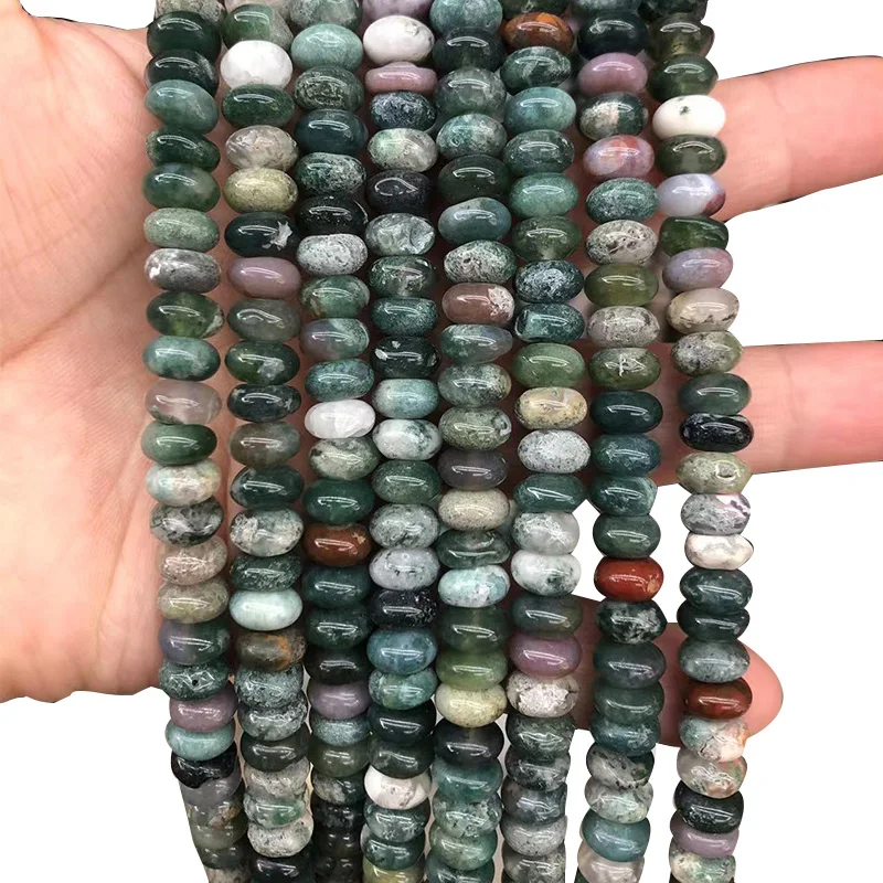 Natural Stone Aquatic Agate Rondelle Round Spacer Smooth Beads For Jewelry Making Diy Bracelet Charms Accessories 15"
Natural Stone Aquatic Agate Rondelle Round Spacer Smooth Beads For Jewelry Making Diy Bracelet Charms Accessories 15"