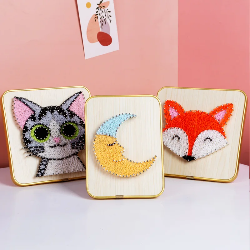 Креативный пазл, картина для намотки ногтей, рандомная картина из скучных материалов, декоративное украшение, кошка
Креативный пазл, картина для намотки ногтей, рандомная картина из скучных материалов, декоративное украшение, кошка