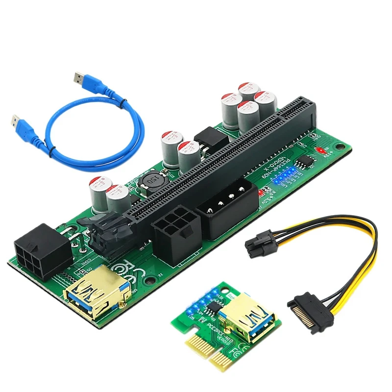 010-X PCIE стойка 1X до 16X графическое расширение со светодиодной вспышкой для GPU BTC Майнинг новая версия Горизонтальная установка
010-X PCIE стойка 1X до 16X графическое расширение со светодиодной вспышкой для GPU BTC Майнинг новая версия Горизонтальная установка