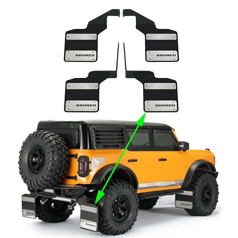 Rubber fender metal fixing bracket with logo is suitable for 1 / 10 RC crawler trx4 defender Blazer K5 bronco
Rubber fender metal fixing bracket with logo is suitable for 1 / 10 RC crawler trx4 defender Blazer K5 bronco