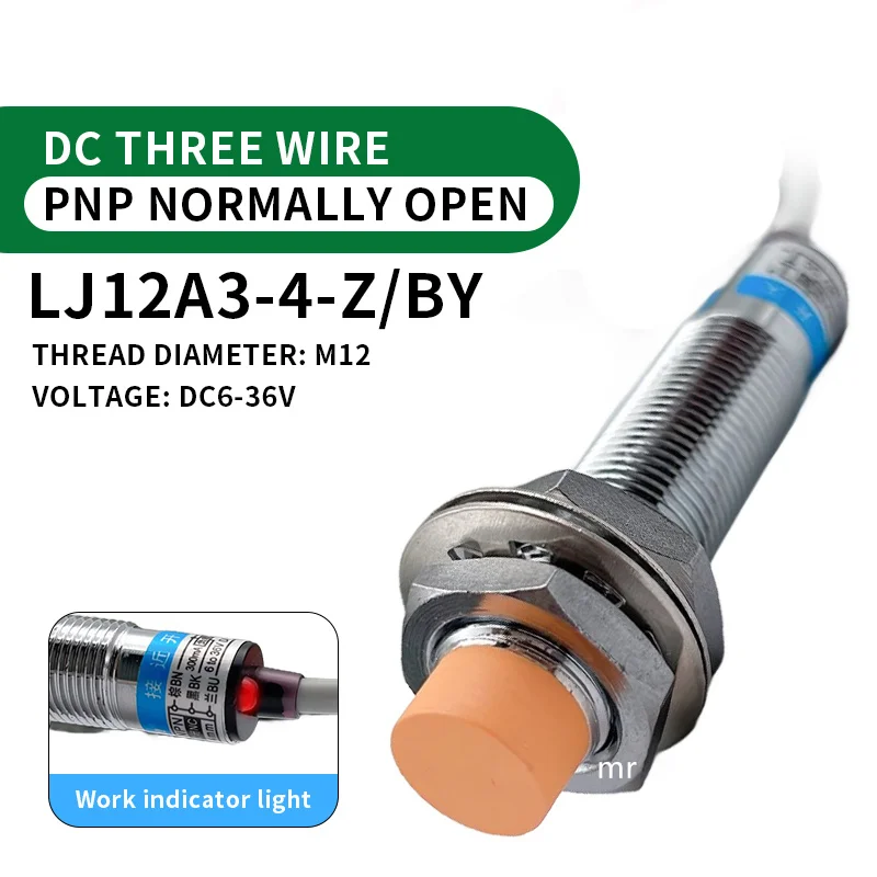 Индуктивный датчик расстояния LJ12A3-4-Z
Индуктивный датчик расстояния LJ12A3-4-Z