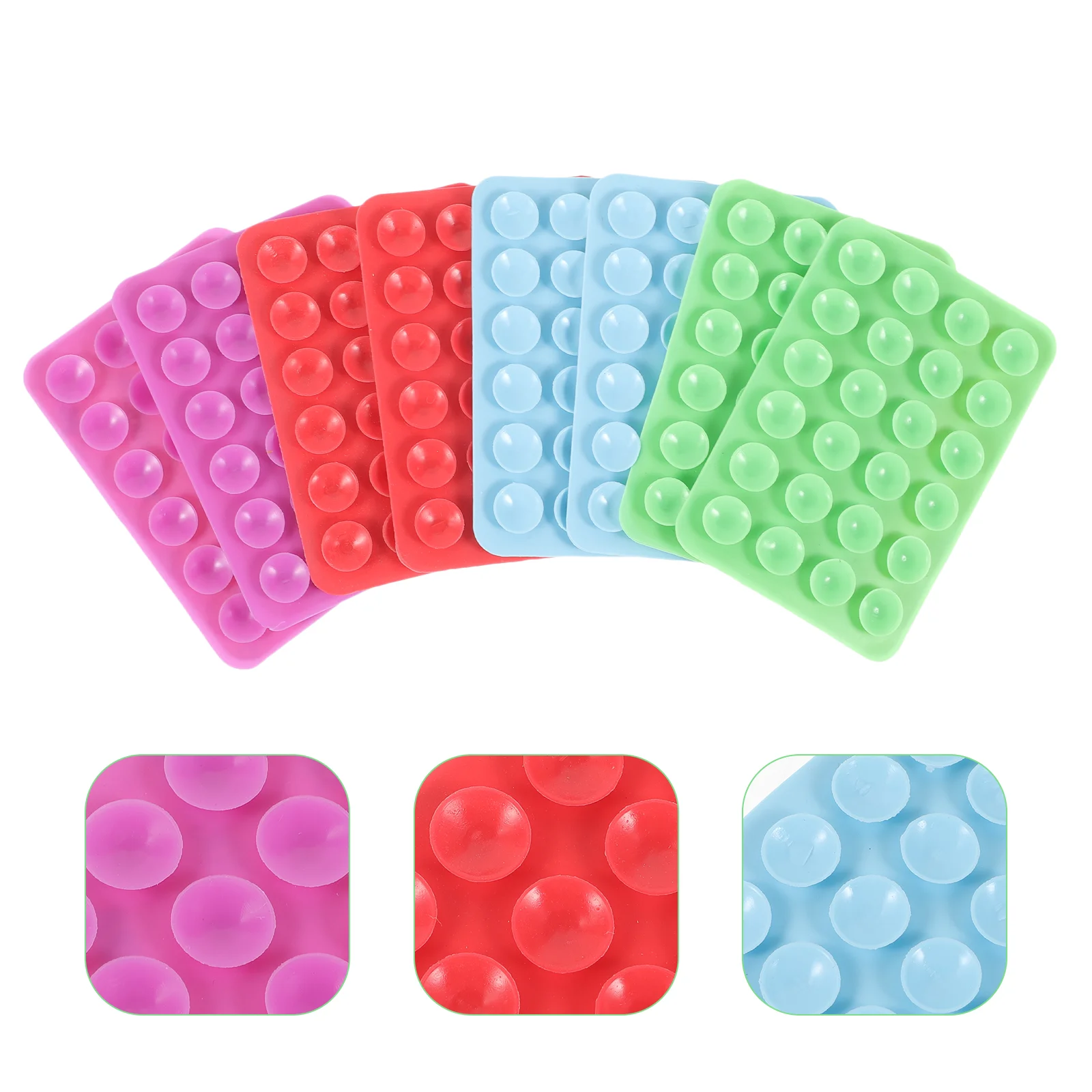 8 Pcs Adhesive Mobile Phone Suction Cup Holder Case Bracket Cell Car Devices Mount Wall Silica Gel
8 Pcs Adhesive Mobile Phone Suction Cup Holder Case Bracket Cell Car Devices Mount Wall Silica Gel