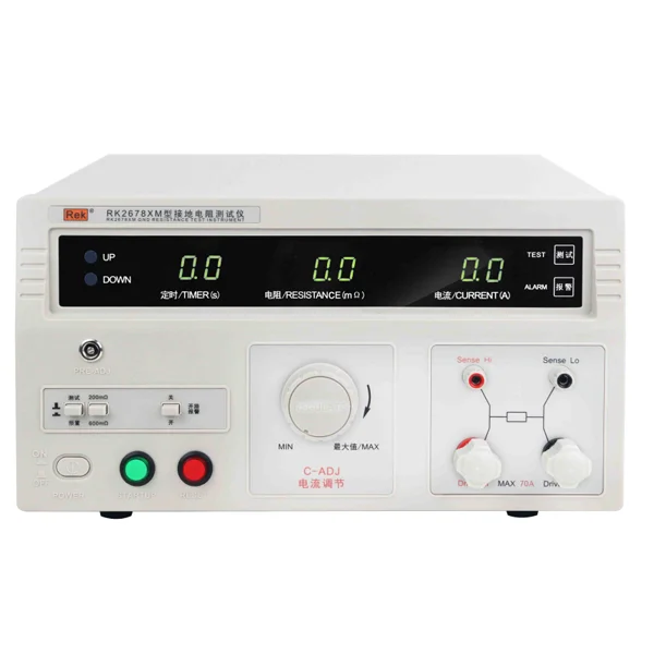 5-32A 0.0s-999s Working Environment 0-40 Grounding Resistance Tester Digital Earth Tester
5-32A 0.0s-999s Working Environment 0-40 Grounding Resistance Tester Digital Earth Tester