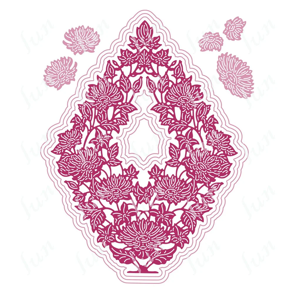 New Arrival 2022 Metal Cut Die Beautiful Wreath Dies Scrapbooking Album Embossing Folder Template Stencil for Painting Mold
New Arrival 2022 Metal Cut Die Beautiful Wreath Dies Scrapbooking Album Embossing Folder Template Stencil for Painting Mold