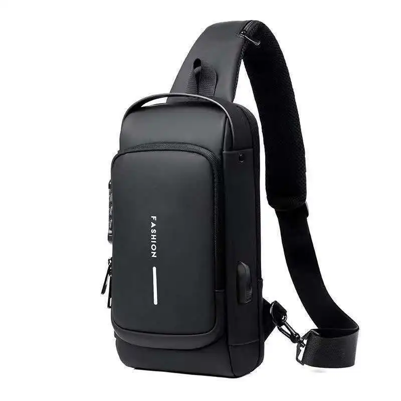 

Waterproof Men's Password Anti-theft Chest Bag Men's Bag Shoulder Bag Sports Waist Bag Casual Multifunctional Messenger Bag