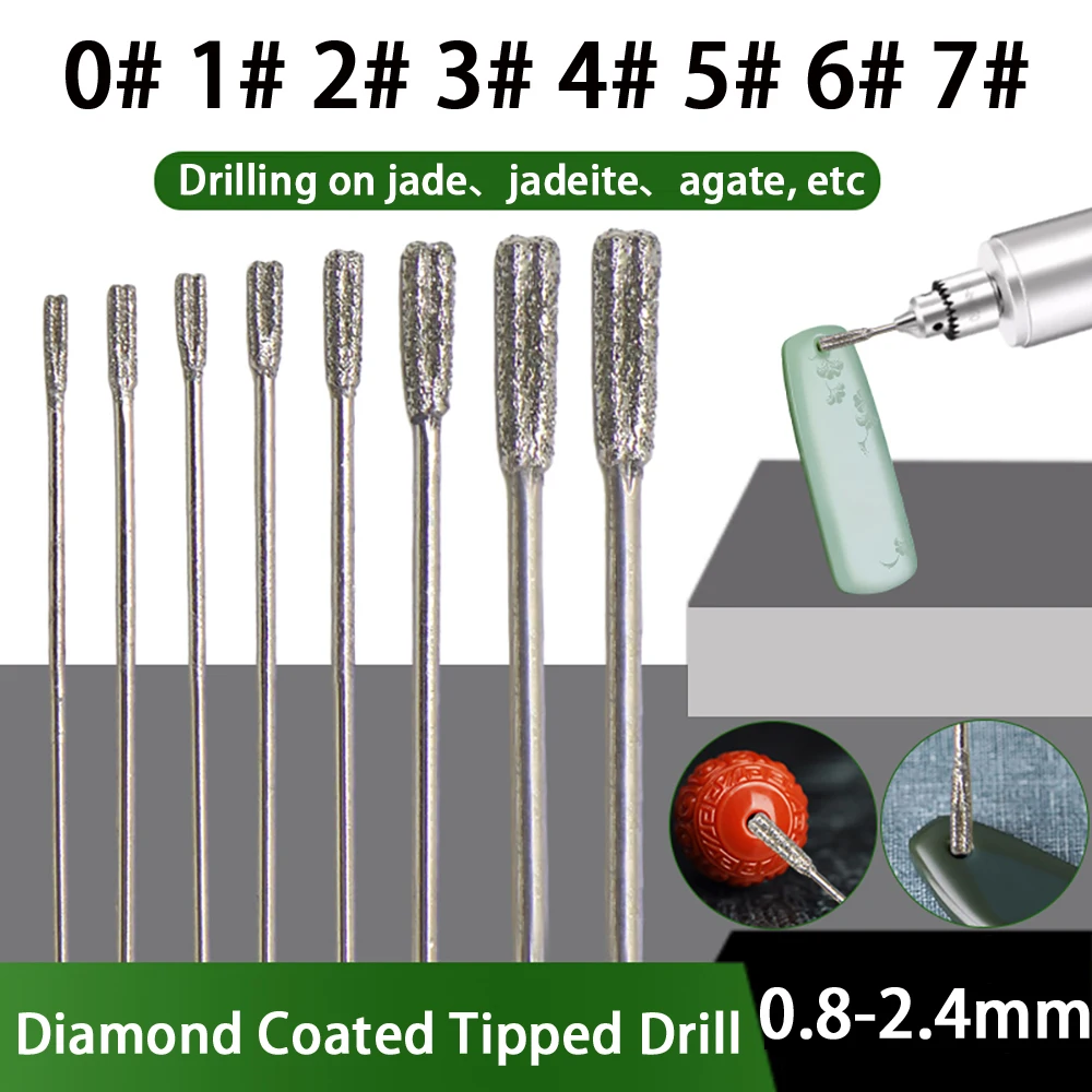 Алмазное сверло 0,8-2,4 мм, твердые биты, игла/для нефритового агата, ювелирные изделия из камня, сверление стекла, керамика, кольцевая пила/инструменты для сверления
Алмазное сверло 0,8-2,4 мм, твердые биты, игла/для нефритового агата, ювелирные изделия из камня, сверление стекла, керамика, кольцевая пила/инструменты для сверления