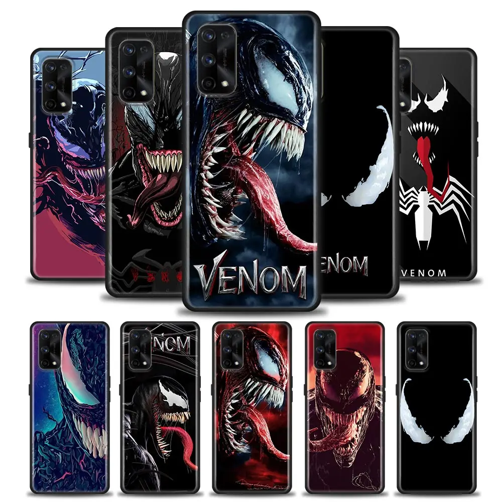 Silicone Phone Case For Oppo Realme 5 5i 5s 6i 6 7 7i 8 8i 9 9i 5g Pro XT Black Soft Cover Cases Marvel Horro Venom Face
Silicone Phone Case For Oppo Realme 5 5i 5s 6i 6 7 7i 8 8i 9 9i 5g Pro XT Black Soft Cover Cases Marvel Horro Venom Face