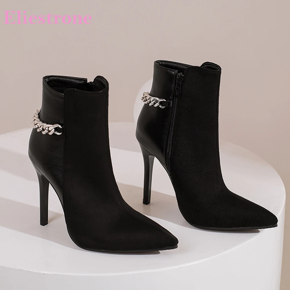 2022 Winter Comfortable Black Brown Women Ankle Boots Hot Pointed Toe High Heel Office Lady Shoes Plus Big Size 11 43 45 48
2022 Winter Comfortable Black Brown Women Ankle Boots Hot Pointed Toe High Heel Office Lady Shoes Plus Big Size 11 43 45 48