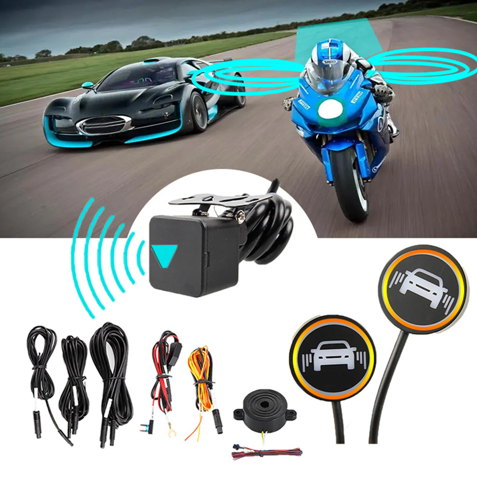 Motorcycle Blind Spot Detection 77Ghz Millimeter Wave Sensor Lane Change Assist System AOA LCA BSD Blind Spot Monitoring 50M
Motorcycle Blind Spot Detection 77Ghz Millimeter Wave Sensor Lane Change Assist System AOA LCA BSD Blind Spot Monitoring 50M