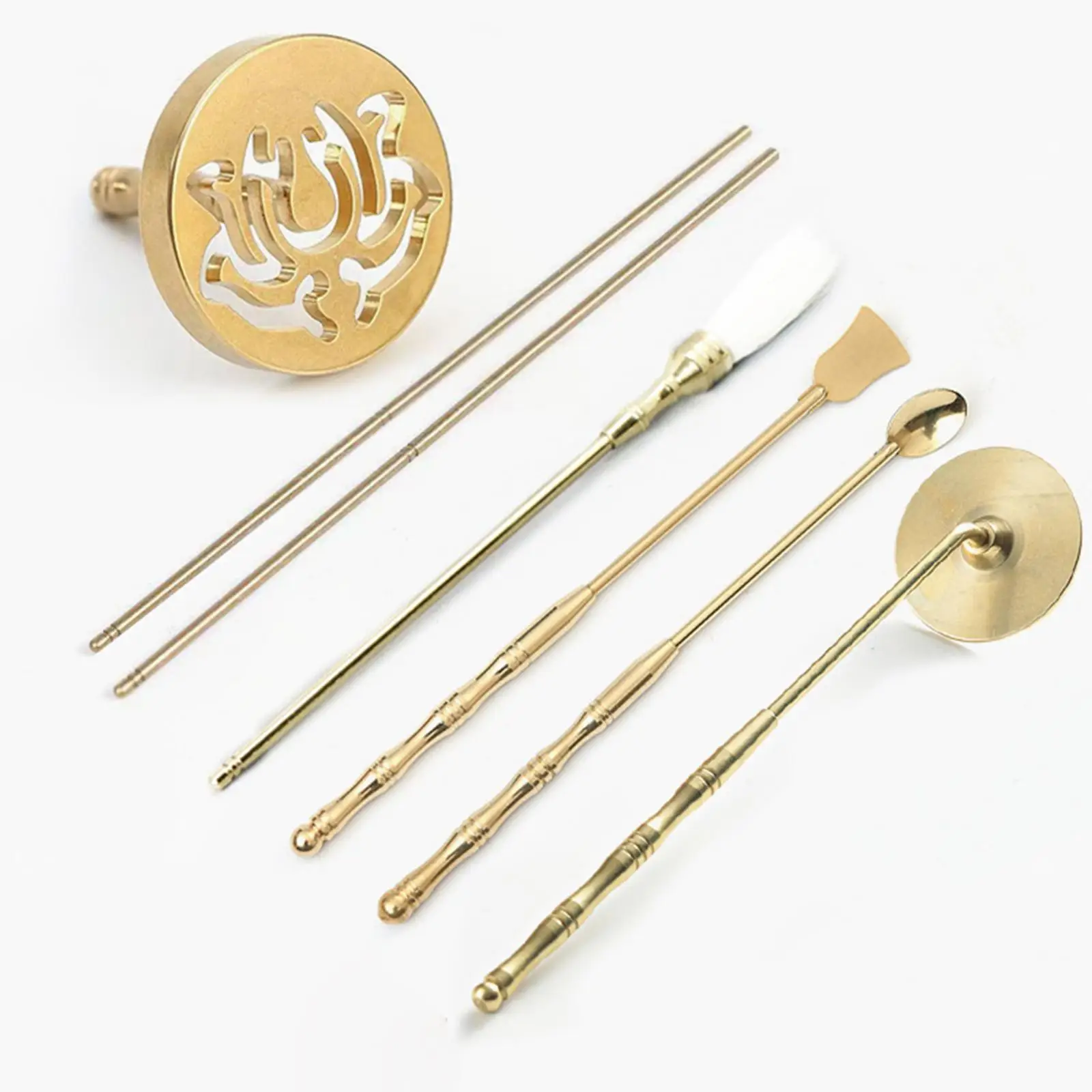 Набор из 6 ложек для благовоний, профессиональный портативный медный пресс для пепельницы
Набор из 6 ложек для благовоний, профессиональный портативный медный пресс для пепельницы