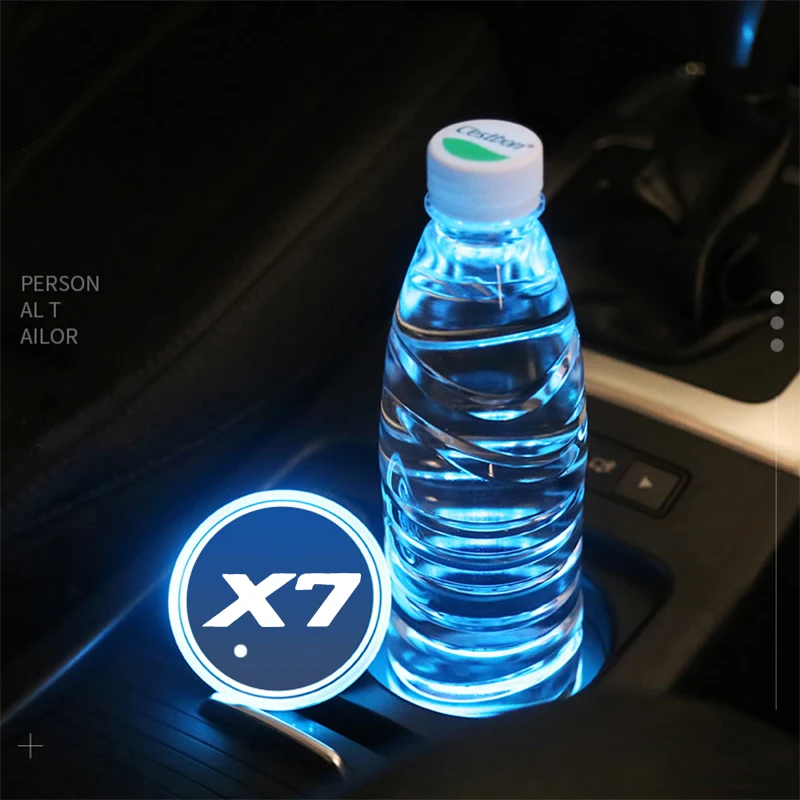 2PCS Car Led Shiny Water Cup Mat Luminous Coaster Atmosphere Light for BMW X7 G07 2015 2016 2017 2018 2019 2020 2021
2PCS Car Led Shiny Water Cup Mat Luminous Coaster Atmosphere Light for BMW X7 G07 2015 2016 2017 2018 2019 2020 2021
