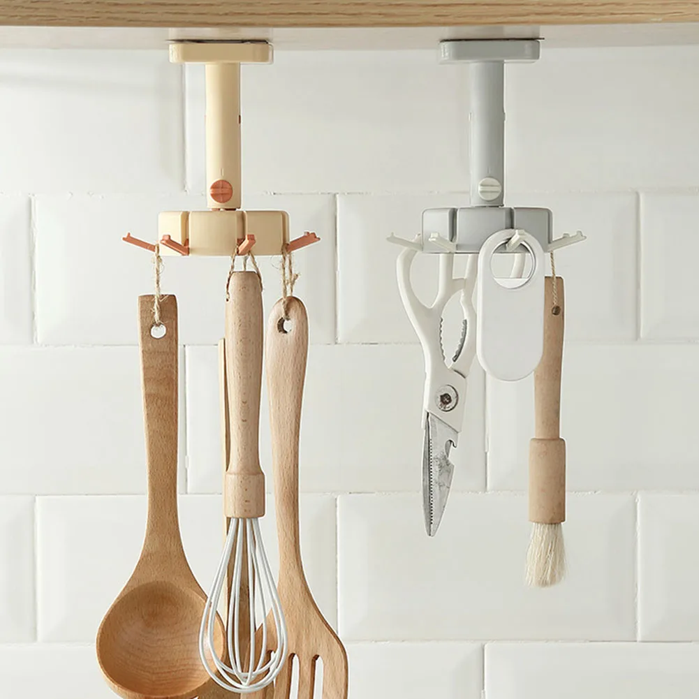 7-claw Rotating Hook Creative Kitchenware Storage Holder Bathroom Folding Hook Self-adhesive Wall Hooks Multi-Purpose Rack
7-claw Rotating Hook Creative Kitchenware Storage Holder Bathroom Folding Hook Self-adhesive Wall Hooks Multi-Purpose Rack