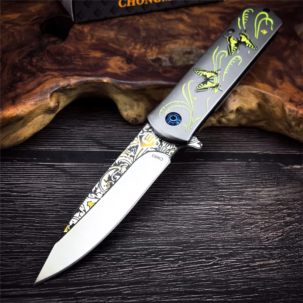 High Quality CM83 Assisted Flipper Folding Pocket Knife 8cr13mov Blade Stainless Steel Outdoor Camping Survival Tool With Clip
High Quality CM83 Assisted Flipper Folding Pocket Knife 8cr13mov Blade Stainless Steel Outdoor Camping Survival Tool With Clip