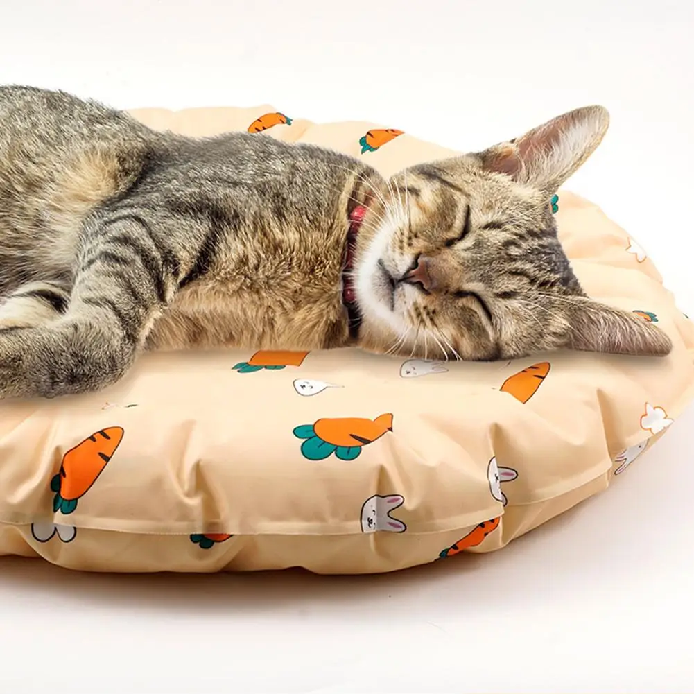 Summer Pet Cooling Mats Bed Pet Dogs Cats Round Heat Relief Sleeping Ice Pad Blanket Breathable Mat Accessories Pet Supplies
Summer Pet Cooling Mats Bed Pet Dogs Cats Round Heat Relief Sleeping Ice Pad Blanket Breathable Mat Accessories Pet Supplies