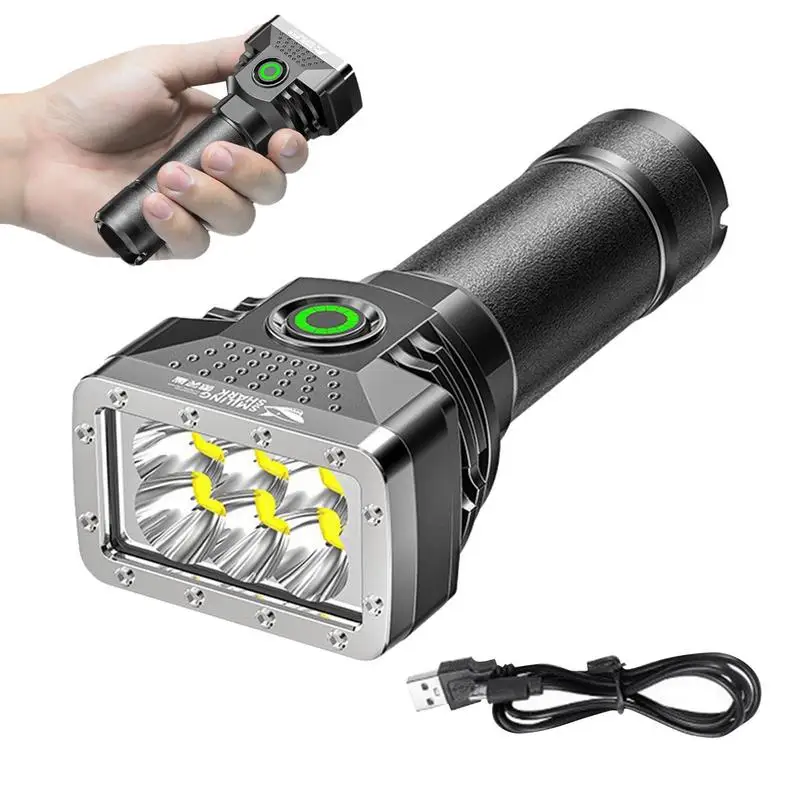 Most Powerful LED Flashlight USB Rechargeable Torch Light High Power Flashlight Lantern Long Shot Hand Lamp For Camping
Most Powerful LED Flashlight USB Rechargeable Torch Light High Power Flashlight Lantern Long Shot Hand Lamp For Camping