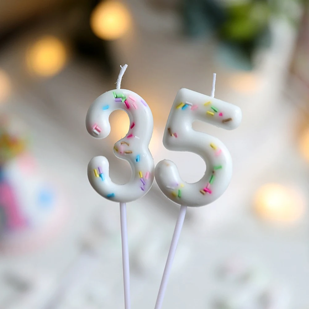 Sugar Bead Colour Needle Birthday Candle Personality Creative Candy Cake Party Atmosphere Number Candle Wedding Cake Supplies
Sugar Bead Colour Needle Birthday Candle Personality Creative Candy Cake Party Atmosphere Number Candle Wedding Cake Supplies